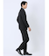 【WEB限定】ストレッチ スリムフィット 2ボタン2ピーススーツ 無地