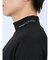 ダンボールニット モックネック長袖Tシャツ