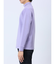 ダンボールニット モックネック長袖Tシャツ