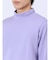 ダンボールニット モックネック長袖Tシャツ