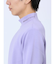 ダンボールニット モックネック長袖Tシャツ