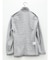 セーターフリースカルゼ スリムフィット 2ボタンジャケット グレー