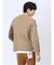 カシミアタッチ パネルクルーニット&長袖Tシャツ アンサンブル