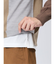 カシミアタッチ パネルクルーニット&長袖Tシャツ アンサンブル