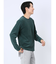 ジャガードモール クルーネック長袖Ｔシャツ