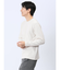 ジャガードモール クルーネック長袖Ｔシャツ