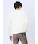 ワッフル裏起毛 フェイクVネック長袖Tシャツ