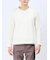 ワッフル裏起毛 フェイクVネック長袖Tシャツ
