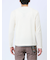 ワッフル裏起毛 フェイクVネック長袖Tシャツ