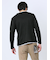 ワッフル裏起毛 フェイクVネック長袖Tシャツ