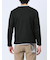ワッフル裏起毛 フェイクVネック長袖Tシャツ