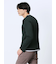 ワッフル裏起毛 フェイクVネック長袖Tシャツ
