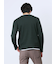 ワッフル裏起毛 フェイクVネック長袖Tシャツ