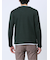 ワッフル裏起毛 フェイクVネック長袖Tシャツ