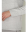 パールワッフル裏使い クルーネック長袖Ｔシャツ