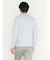 パールワッフル裏使い クルーネック長袖Ｔシャツ