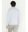 パールワッフル裏使い クルーネック長袖Ｔシャツ