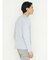 パールワッフル裏使い クルーネック長袖Ｔシャツ