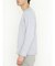パールワッフル裏使い クルーネック長袖Ｔシャツ