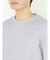 パールワッフル裏使い クルーネック長袖Ｔシャツ