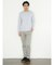 パールワッフル裏使い クルーネック長袖Ｔシャツ