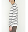 ポップコーンボーダー クルーネック長袖Tシャツ