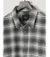 レイルズ/Rails チェック柄長袖シャツ