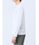 【DRESS T-SHIRT】綿ストレッチ クルーネック長袖Tシャツ