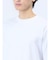 【DRESS T-SHIRT】綿ストレッチ クルーネック長袖Tシャツ