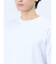 【DRESS T-SHIRT】綿ストレッチ クルーネック長袖Tシャツ