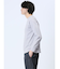 【DRESS T-SHIRT】綿ストレッチ クルーネック長袖Tシャツ