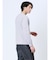 【DRESS T-SHIRT】綿ストレッチ クルーネック長袖Tシャツ