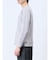 【DRESS T-SHIRT】綿ストレッチ クルーネック長袖Tシャツ