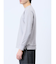 【DRESS T-SHIRT】綿ストレッチ クルーネック長袖Tシャツ