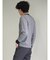 【DRESS T-SHIRT】綿ストレッチ クルーネック長袖Tシャツ
