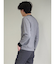 【DRESS T-SHIRT】綿ストレッチ クルーネック長袖Tシャツ