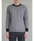 【DRESS T-SHIRT】綿ストレッチ クルーネック長袖Tシャツ