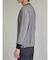 【DRESS T-SHIRT】綿ストレッチ クルーネック長袖Tシャツ