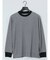 【DRESS T-SHIRT】綿ストレッチ クルーネック長袖Tシャツ