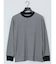 【DRESS T-SHIRT】綿ストレッチ クルーネック長袖Tシャツ