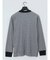【DRESS T-SHIRT】綿ストレッチ クルーネック長袖Tシャツ