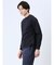 【DRESS T-SHIRT】綿ストレッチ クルーネック長袖Tシャツ