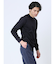 【DRESS T-SHIRT】綿ストレッチ クルーネック長袖Tシャツ