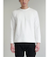 ロゴ切替 クルーネック長袖Tシャツ