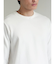 ロゴ切替 クルーネック長袖Tシャツ