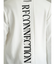 ロゴ切替 クルーネック長袖Tシャツ
