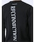 ロゴ切替 クルーネック長袖Tシャツ