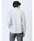 ModernRelax ストレッチチェック柄 ワイドカラー長袖シャツ