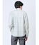 ModernRelax ストレッチチェック柄 ワイドカラー長袖シャツ
