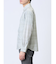 ModernRelax ストレッチチェック柄 ワイドカラー長袖シャツ